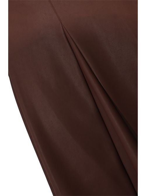 Gonna Nocera effetto pelle Bordeaux MM Max Mara | 2526776038600002